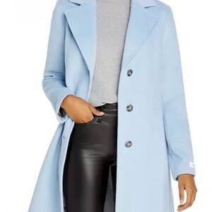 Calvin Klein Light Blue Trench Coat